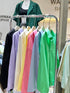 WANWAN Women Solid Color Shirts